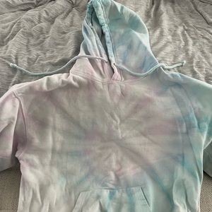 Pastel, tie-dye hoodie women’s size large